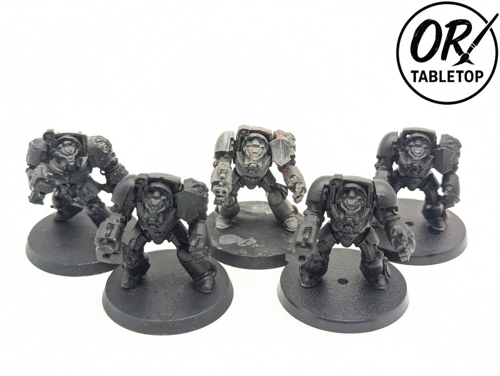 5 Terminators, Space Marines, Terminator Squad, Warhammer 40K