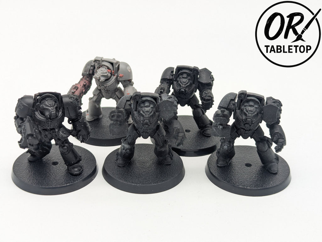 5 Terminators, Space Marines, Terminator Squad, Warhammer 40K