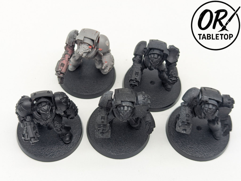 5 Terminators, Space Marines, Terminator Squad, Warhammer 40K