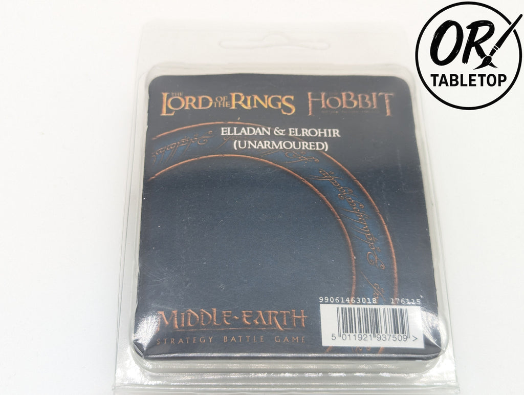 Elladan und Elrohir, unarmored, Elben, , Herr der Ringe Tabletop, MESBG