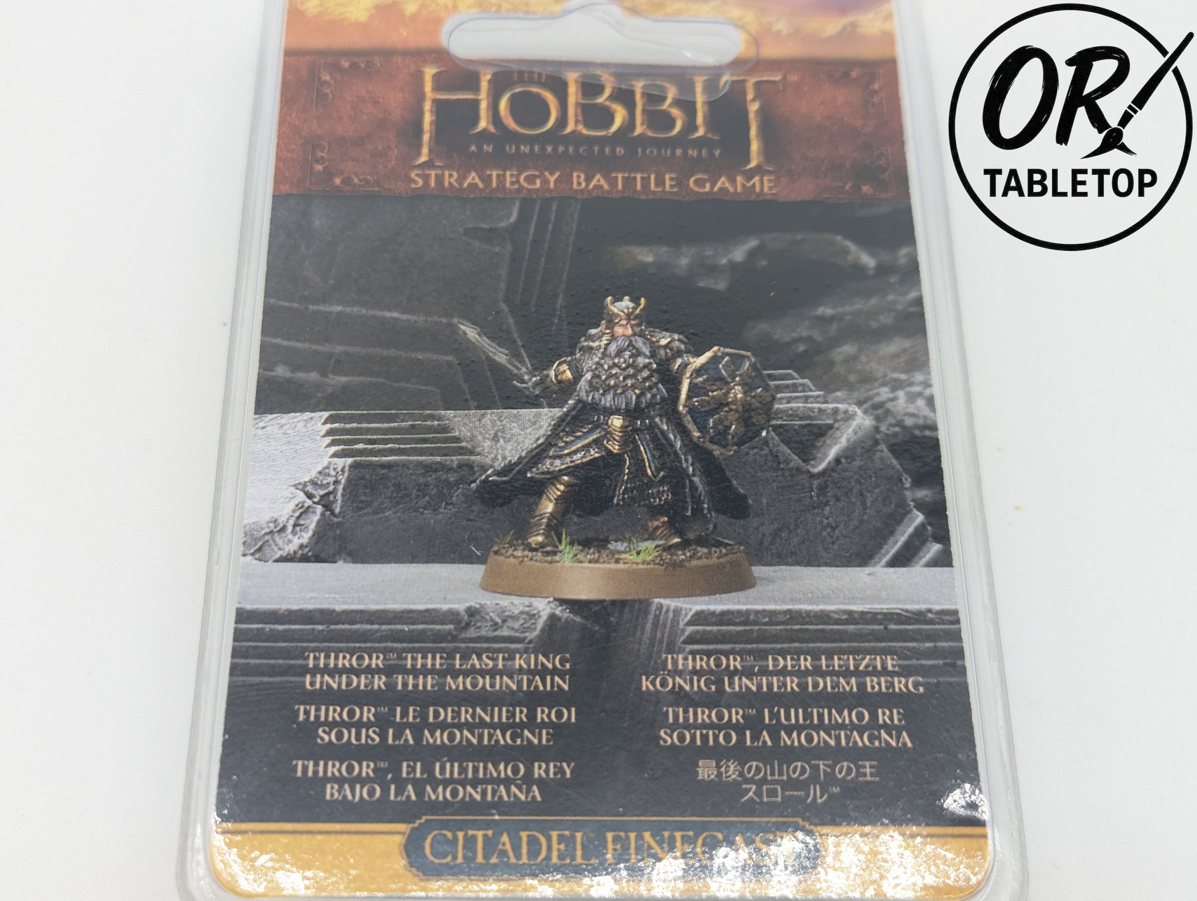 Thror, König unter dem Berg, Zwerge, Hobbit, Herr der Ringe Tabletop, MESBG