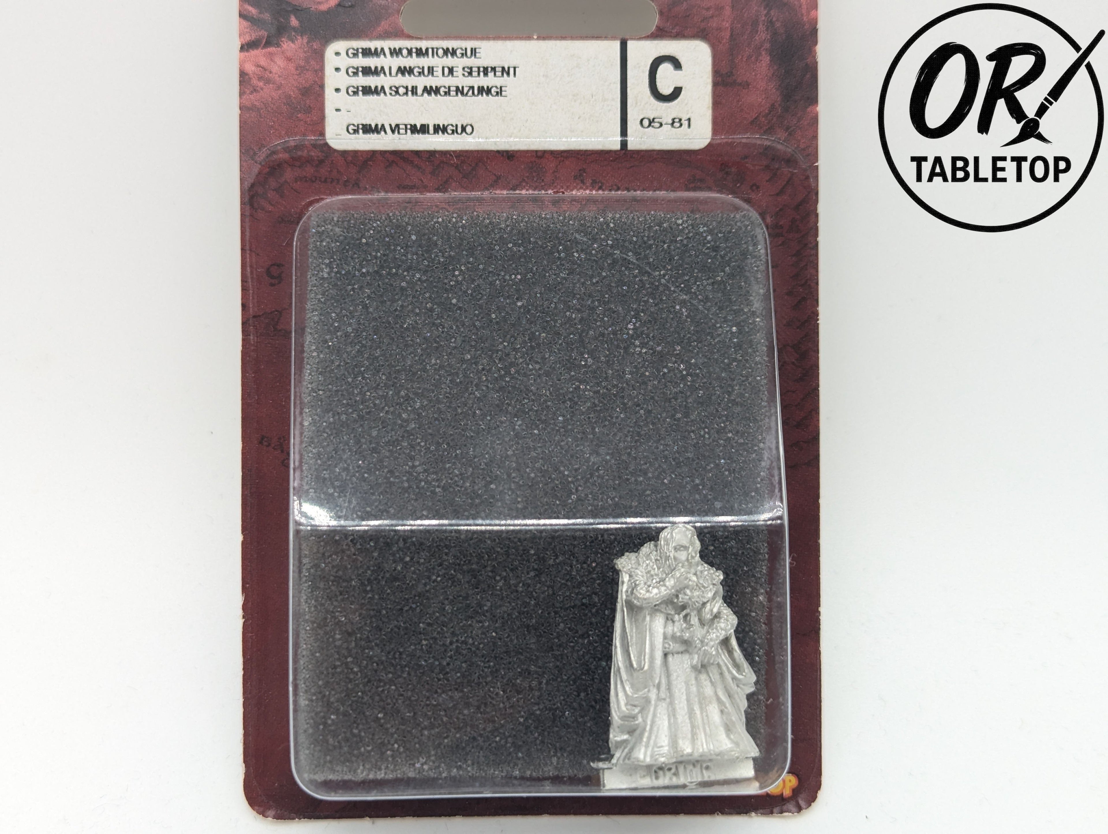 Grima Schlangenzunge, Isengart, Herr der Ringe Tabletop, MESBG