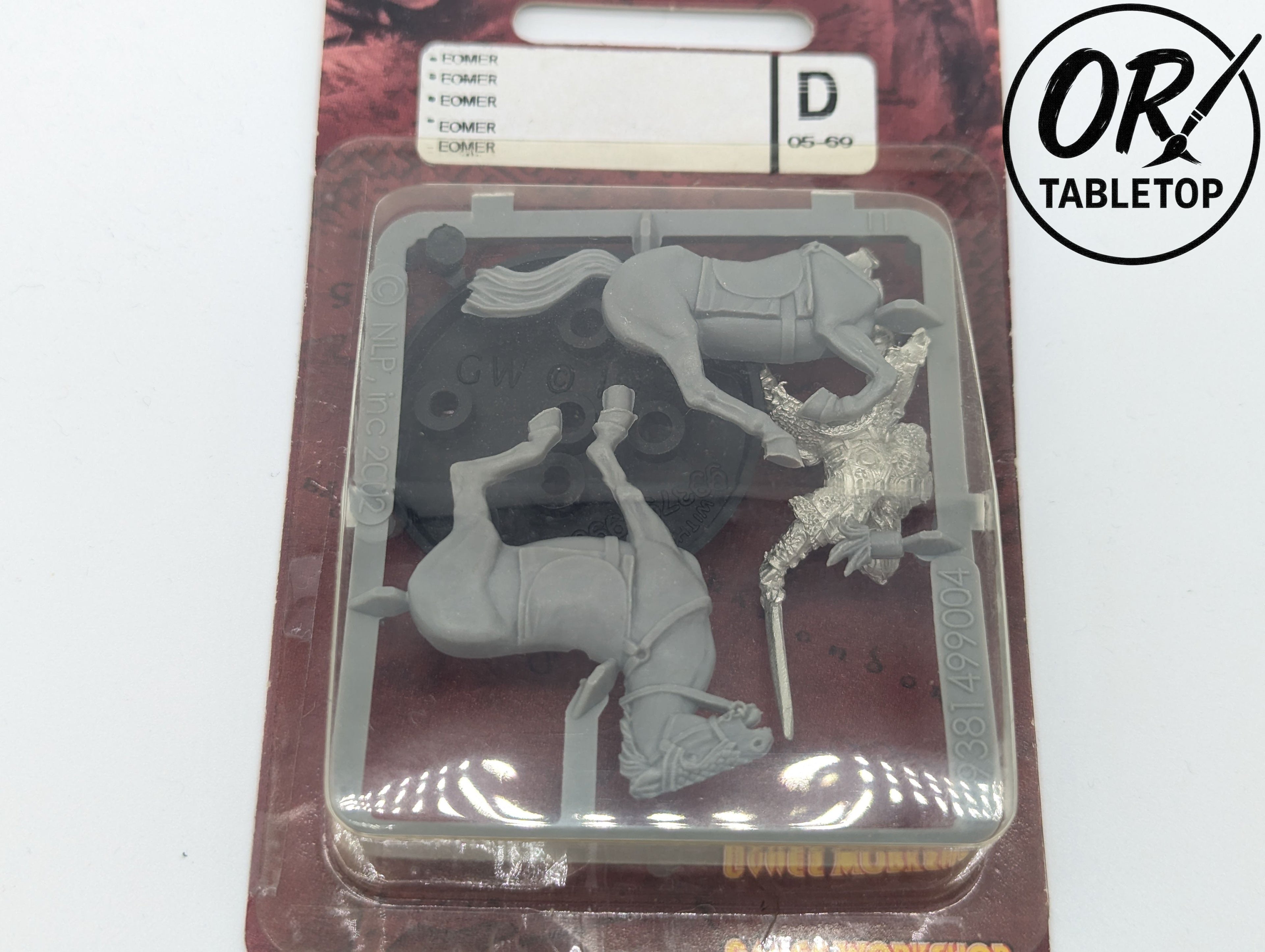 Eomer beritten, Rohan, Herr der Ringe Tabletop, MESBG
