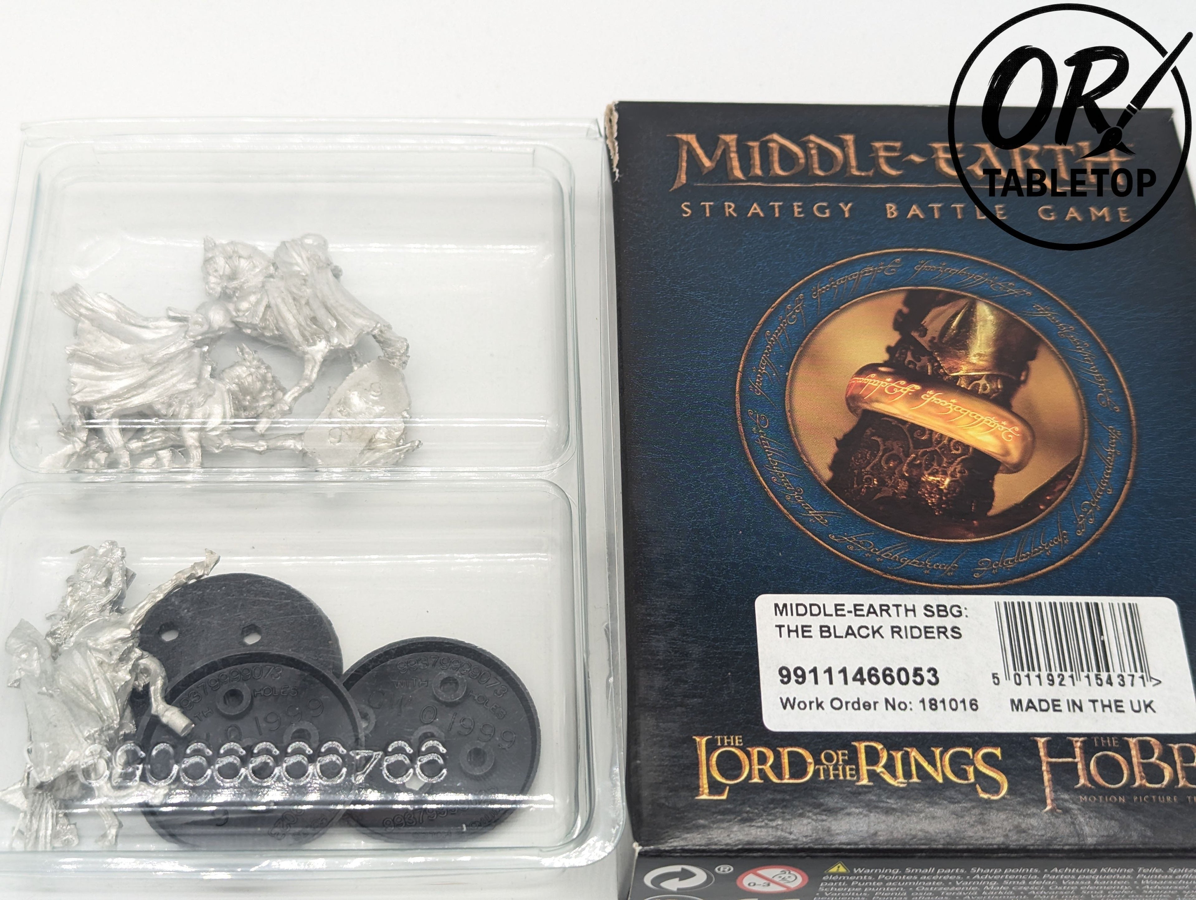 Die Schwarzen Reiter, Nazgul, Ringgeist, Mordor, Herr der Ringe Tabletop, MESBG