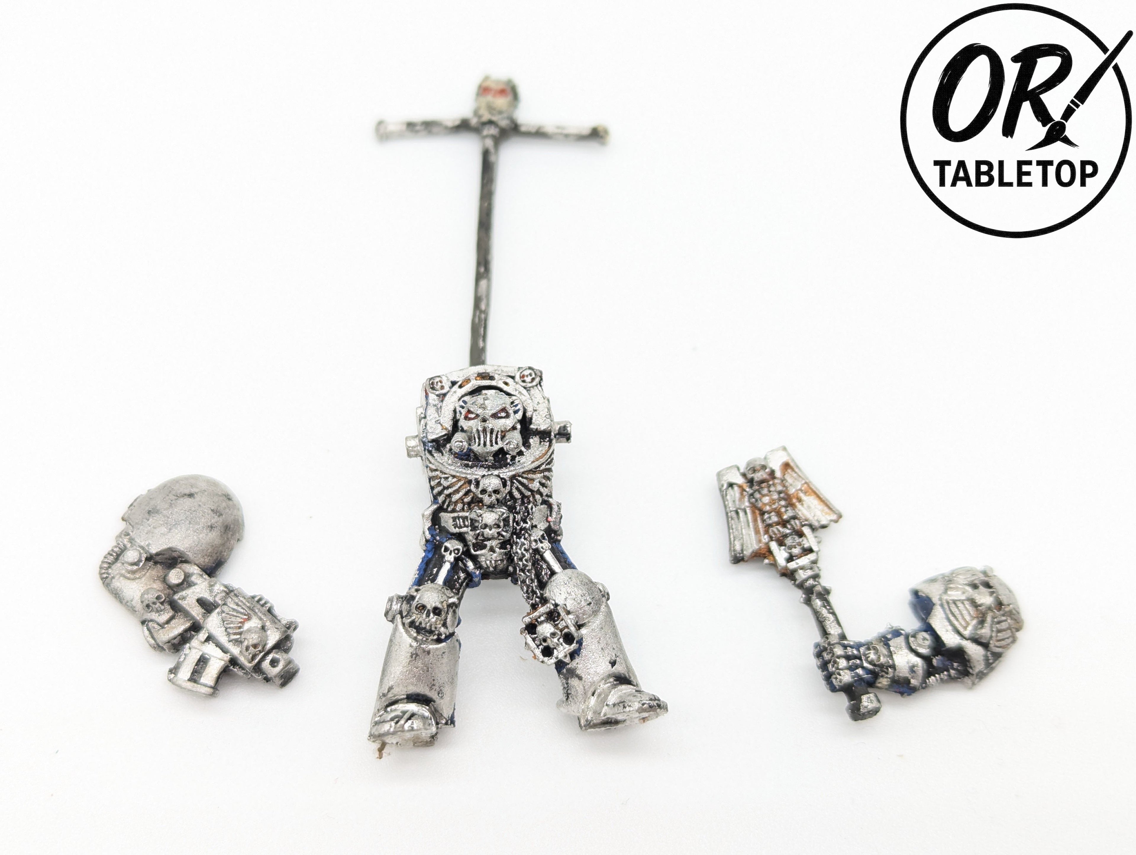 Chaplain in Terminator Armour, *OOP* *Selten*, Space Marines, Warhammer 40K