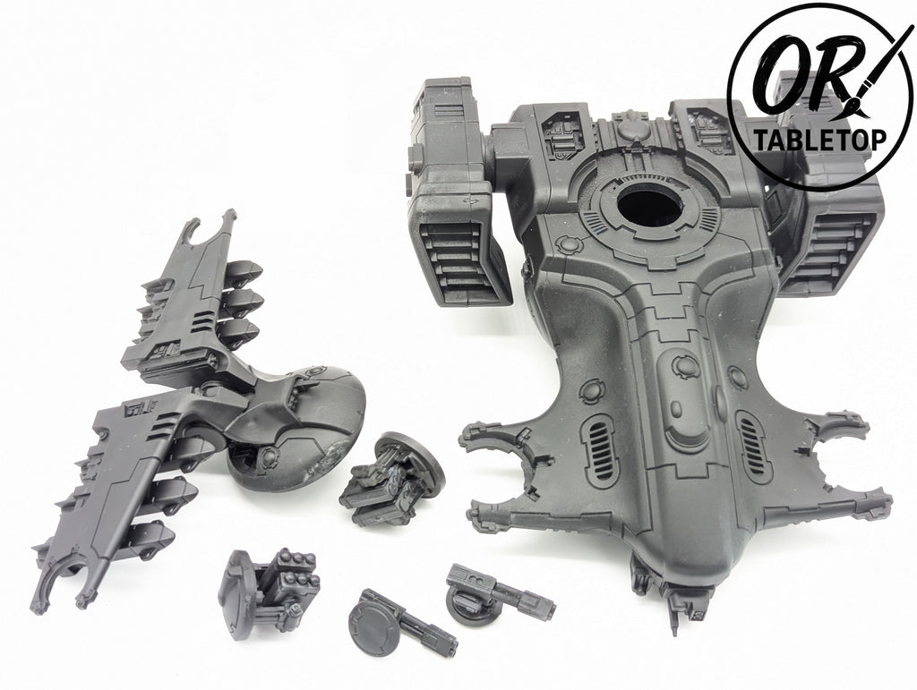 Tau Dornenhai Gefechtspanzer, Sky Ray Gunship, Warhammer 40K, Tabletop