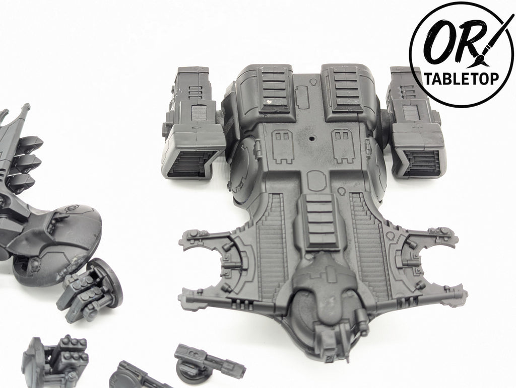 Tau Dornenhai Gefechtspanzer, Sky Ray Gunship, Warhammer 40K, Tabletop
